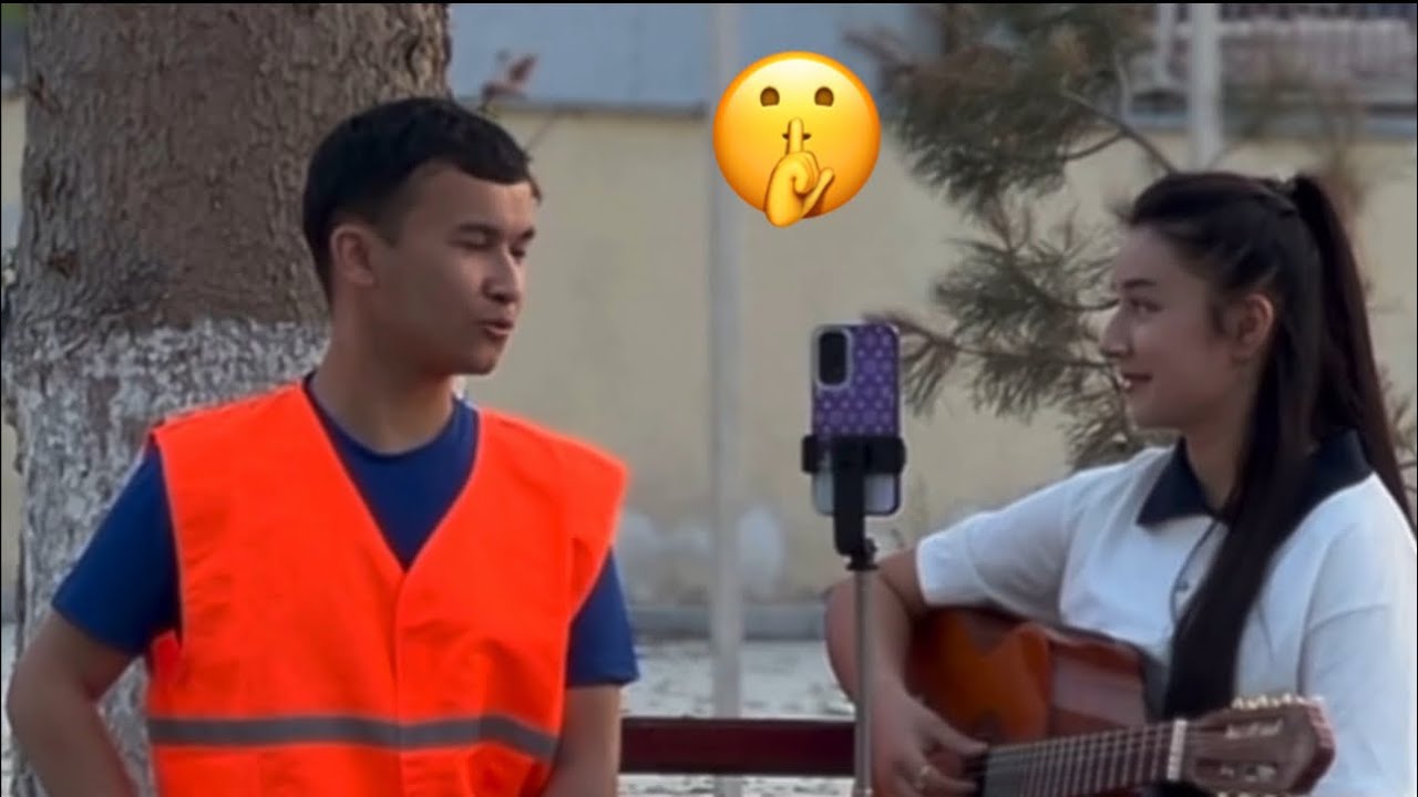 Bu qiz meni shogirtlikka oldi lekin😅😅 oybekturayevv