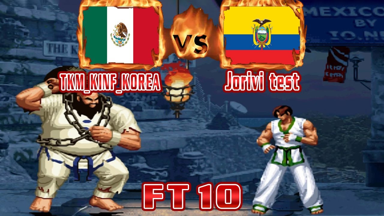 King of Fighters 2002 - TKM_KINF_KOREA (MEX) VS (ECU) Jorivi test [kof2002] [Fightcade] [FT10]
