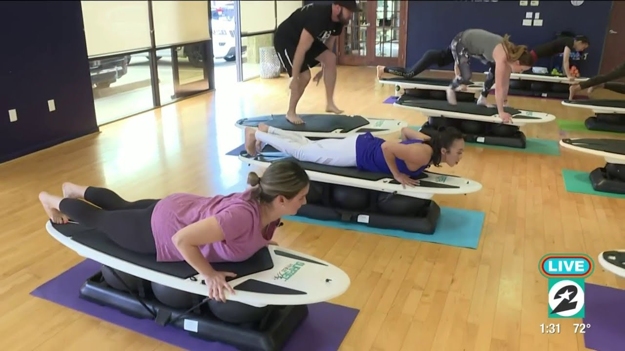 The surfset surfboard workout at Vibe Fitness will have you hanging ten in the new year | HOUSTO...