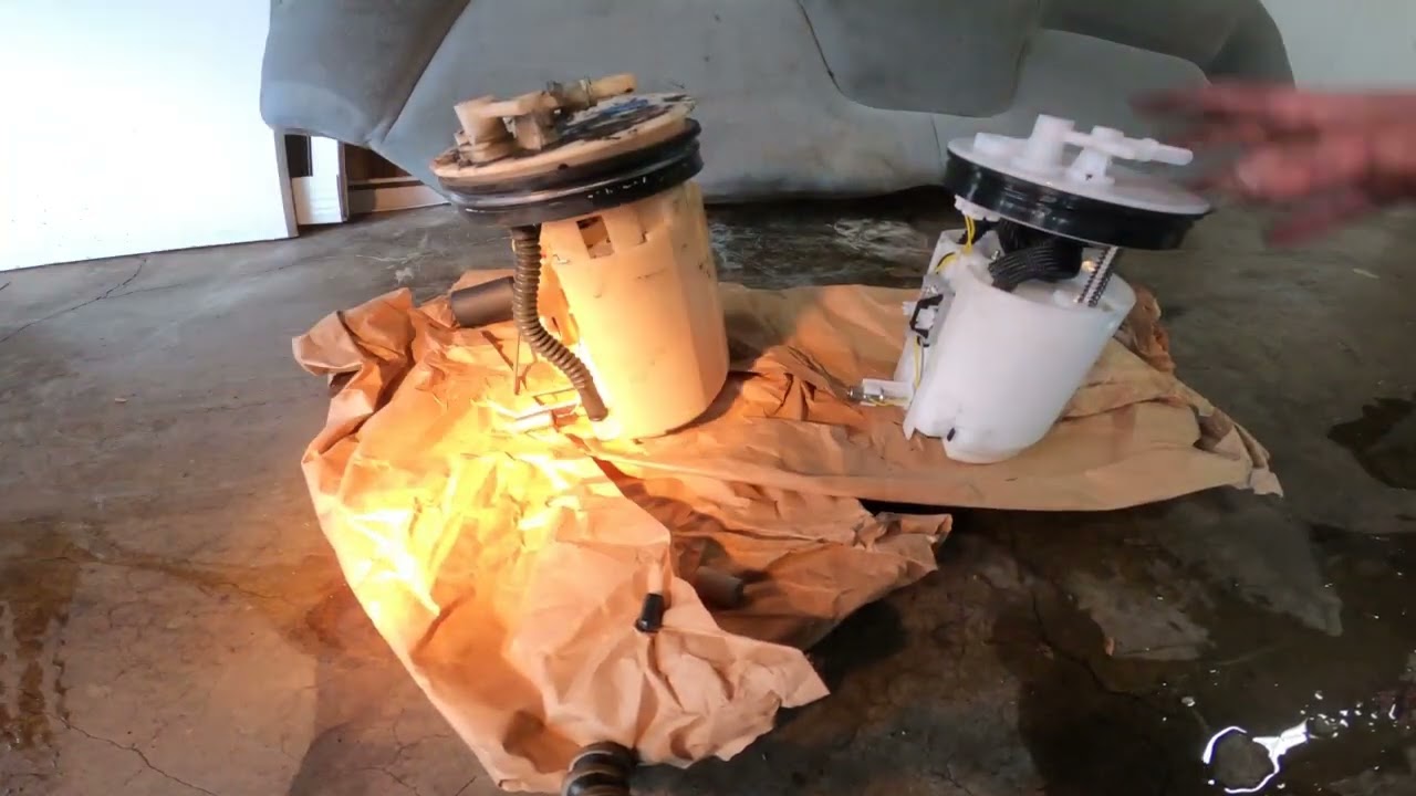 03 Mitsubishi Galant fuel pump replacement.