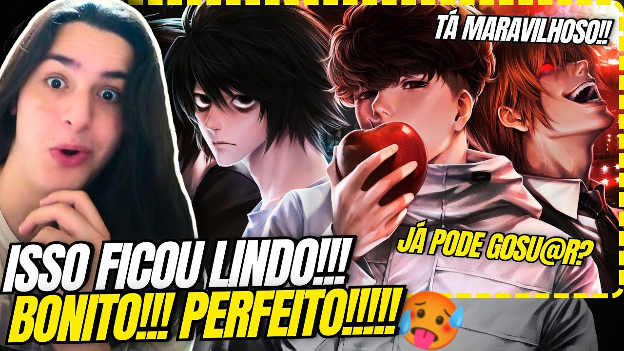REAGINDO a PLANO PERFEITO | ANIRAP | DEATH NOTE