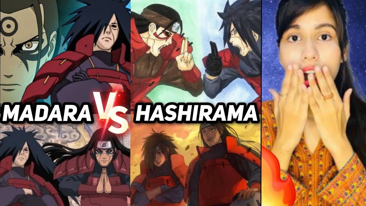 Madara Uchiha vs Hashirama Senju Reaction🔥The Greatest Rivalry Ever 😱 Naruto Legendary Battle