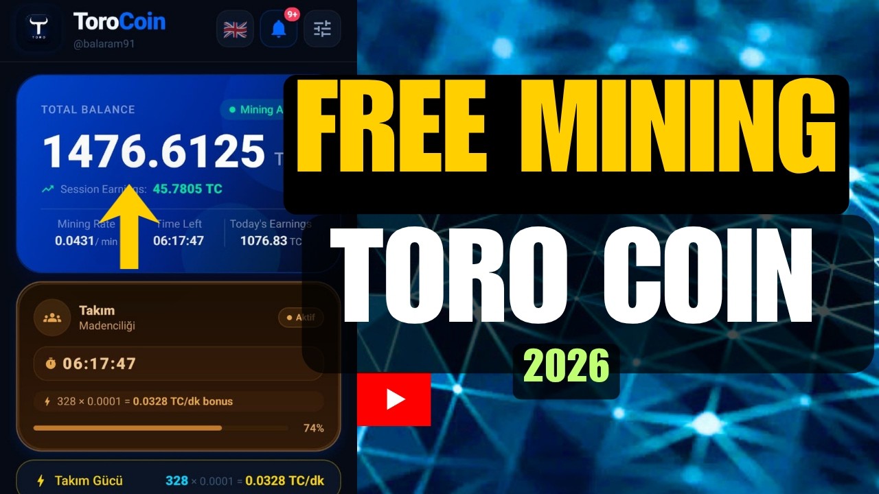 ​Toro Coin Free Mining App: Is It Real or a Scam? Crypto ki yatra | FREE MINING | PI NEW UPDATE