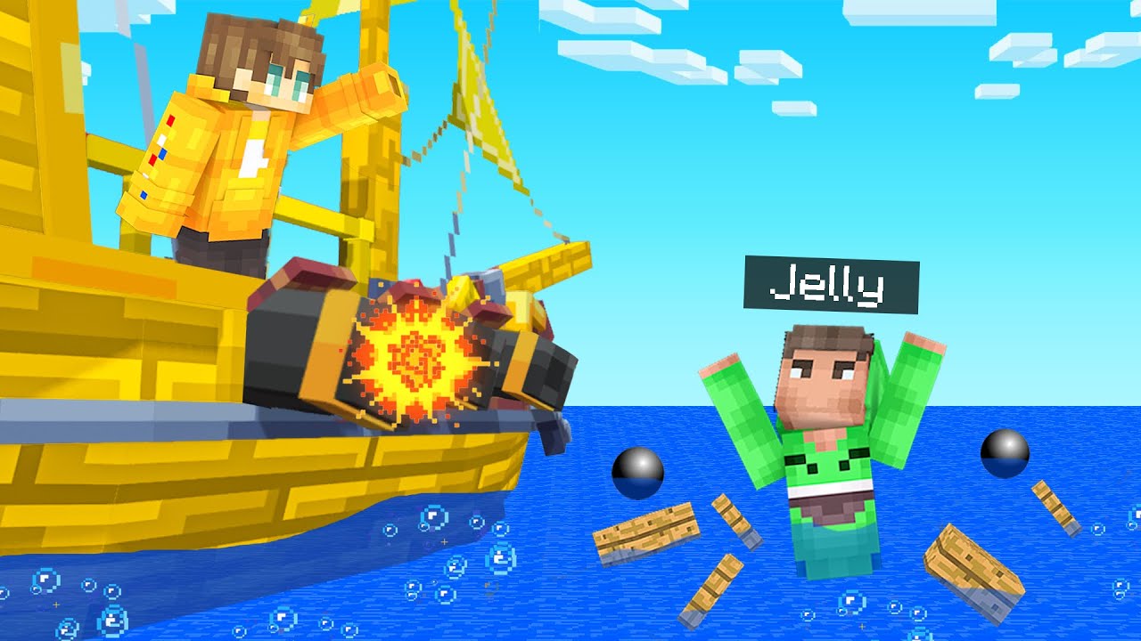 SHIP WARS  Battle Vs My Friends! (Minecraft)