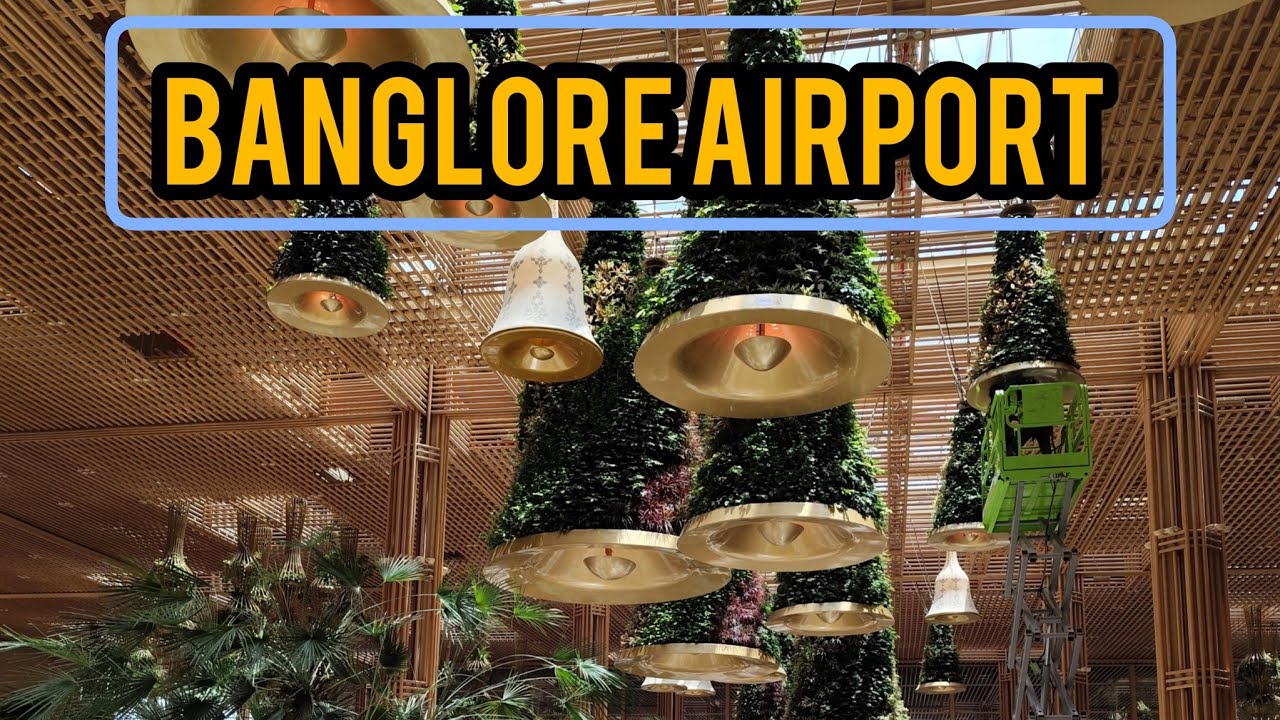 Bangalore Airport Terminal 2 complete Tour | India's most beautiful airport |  bangalore explore