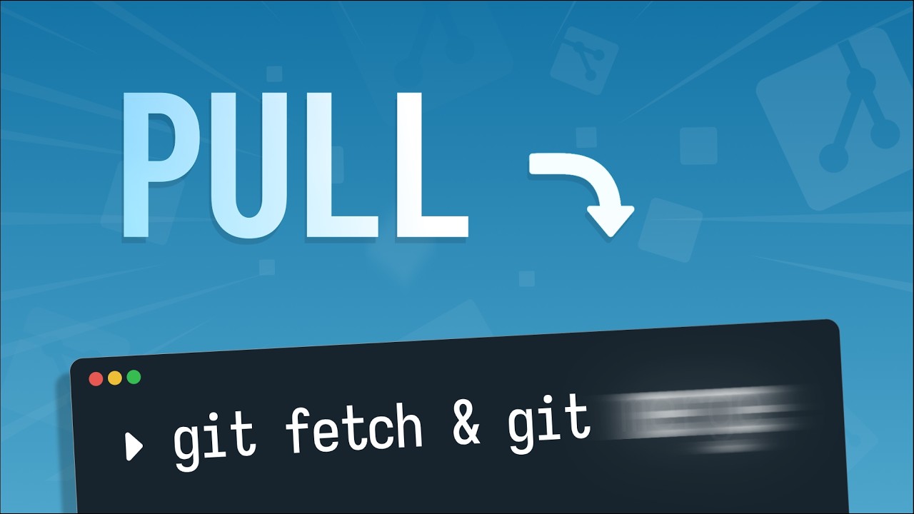 Git PULL против FETCH