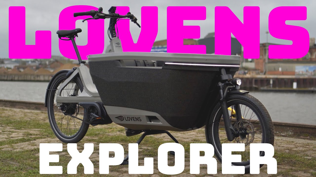 EXKLUSIV! Erster Test des Lovens Explorer S85 - E-Lastenrad aus der Heimat des Bakfiets