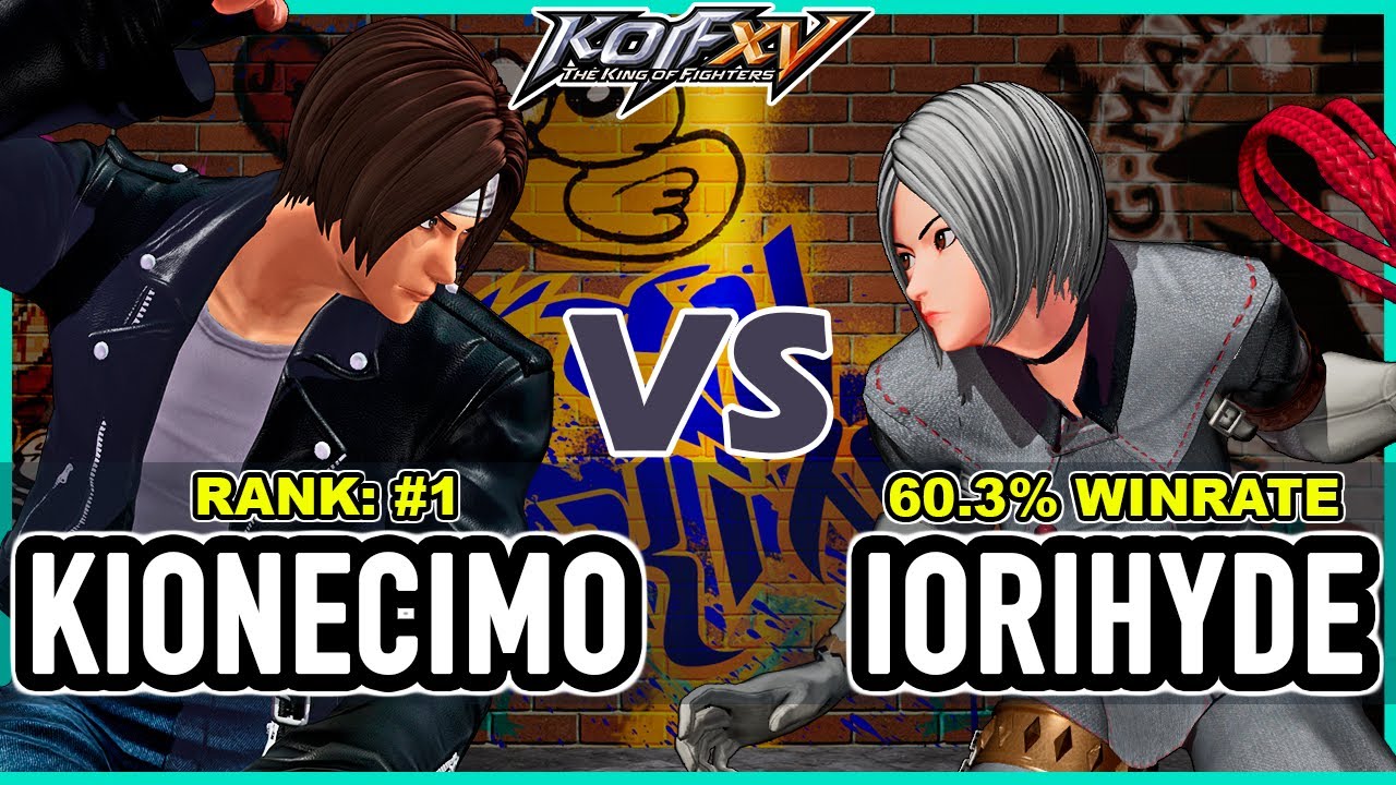 KOF XV 🔥 Kionecimo (Kyo/Iori/Clark) vs Iorihyde (Whip/Joe/Ryo)