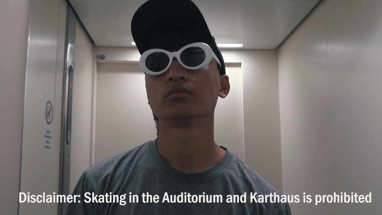 UWC campus tour while skating