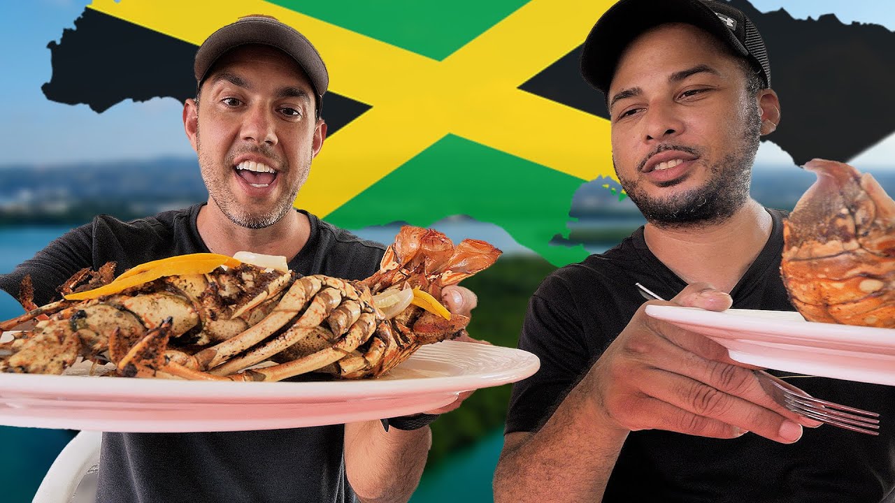 Lobster Escovitch, Curry Conch & Champion Jerk with @Jamaica Food Boss ! Saturday Sizzle 🔥