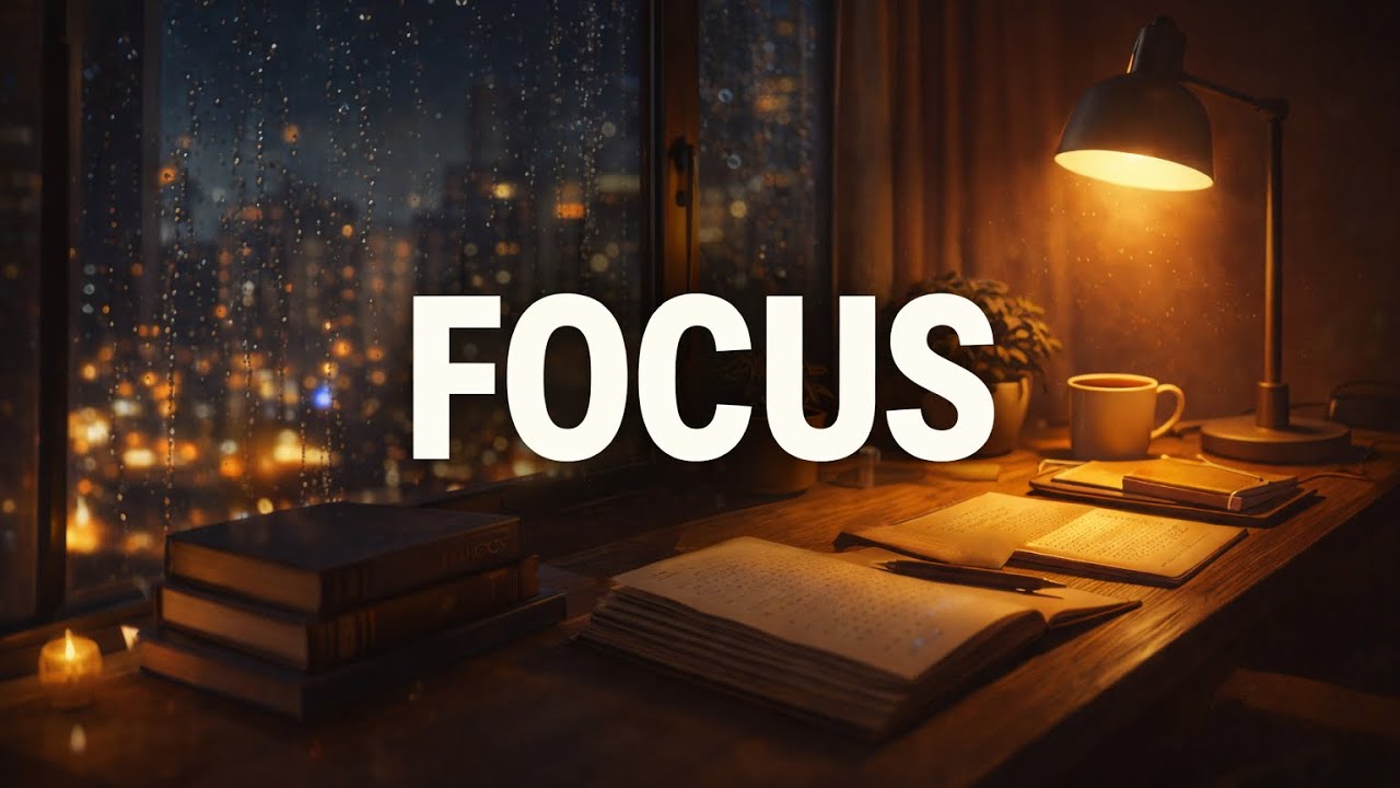 Late Night Deep Focus Music for Studying & Concentration (No Lyrics)