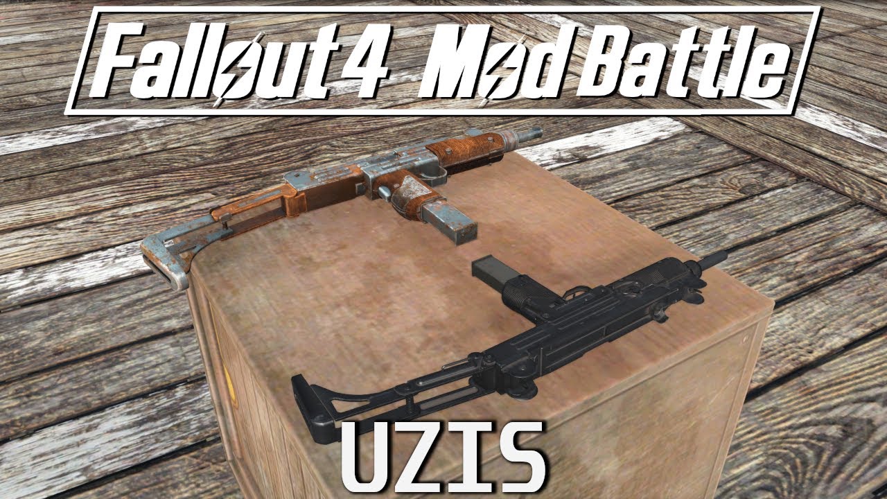 5 модов Uzi для Fallout 4 — Mod Battle