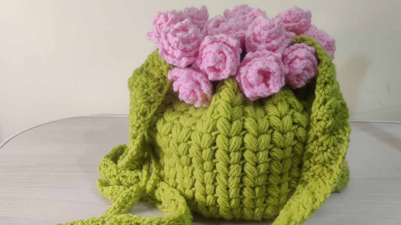 Crochet Potli Bag |Crochet Bag #crochetbag #tutorial #viralpotlibag #crochetbagforbeginners