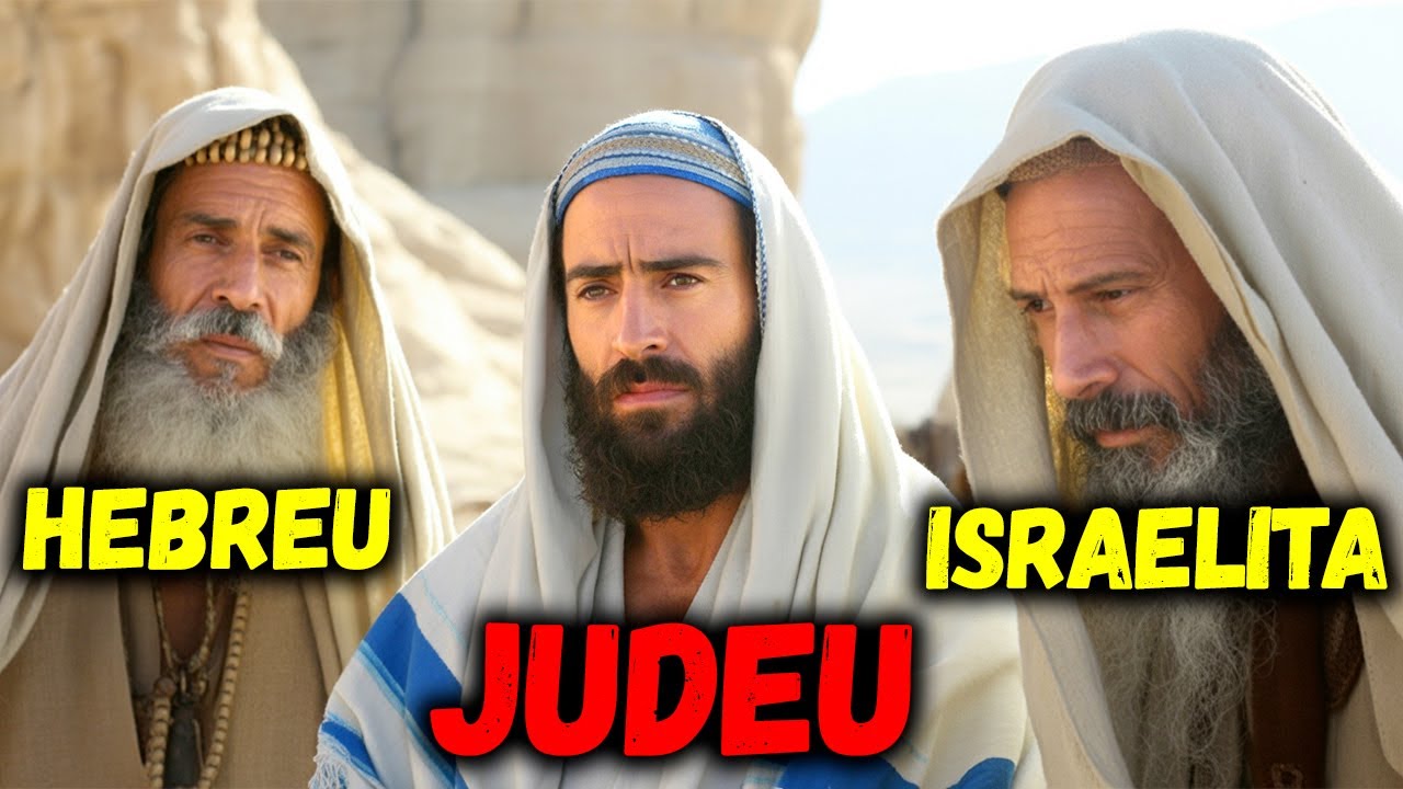 A chocante diferença entre Judeus, Hebreus e Israelitas