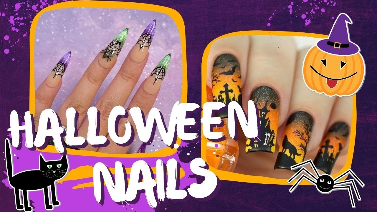 Маникюр на Хэллоуин: эффектный и оригинальный дизайн 🎃👻