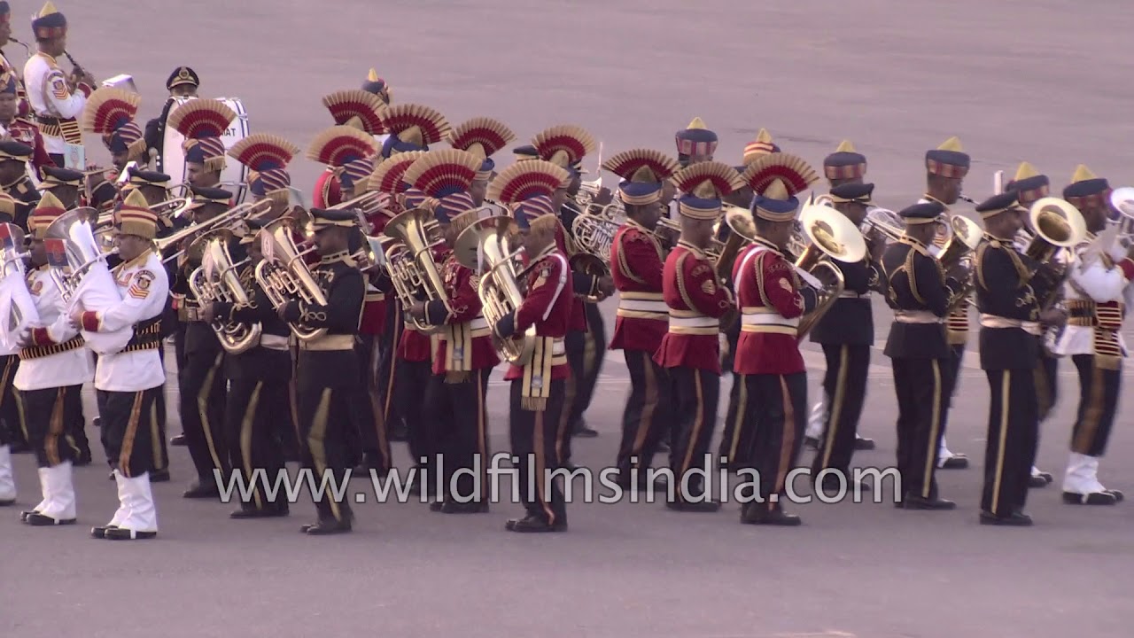 Vijay Chowk comes alive with martial music, Beating the Retreat Ceremony 2018