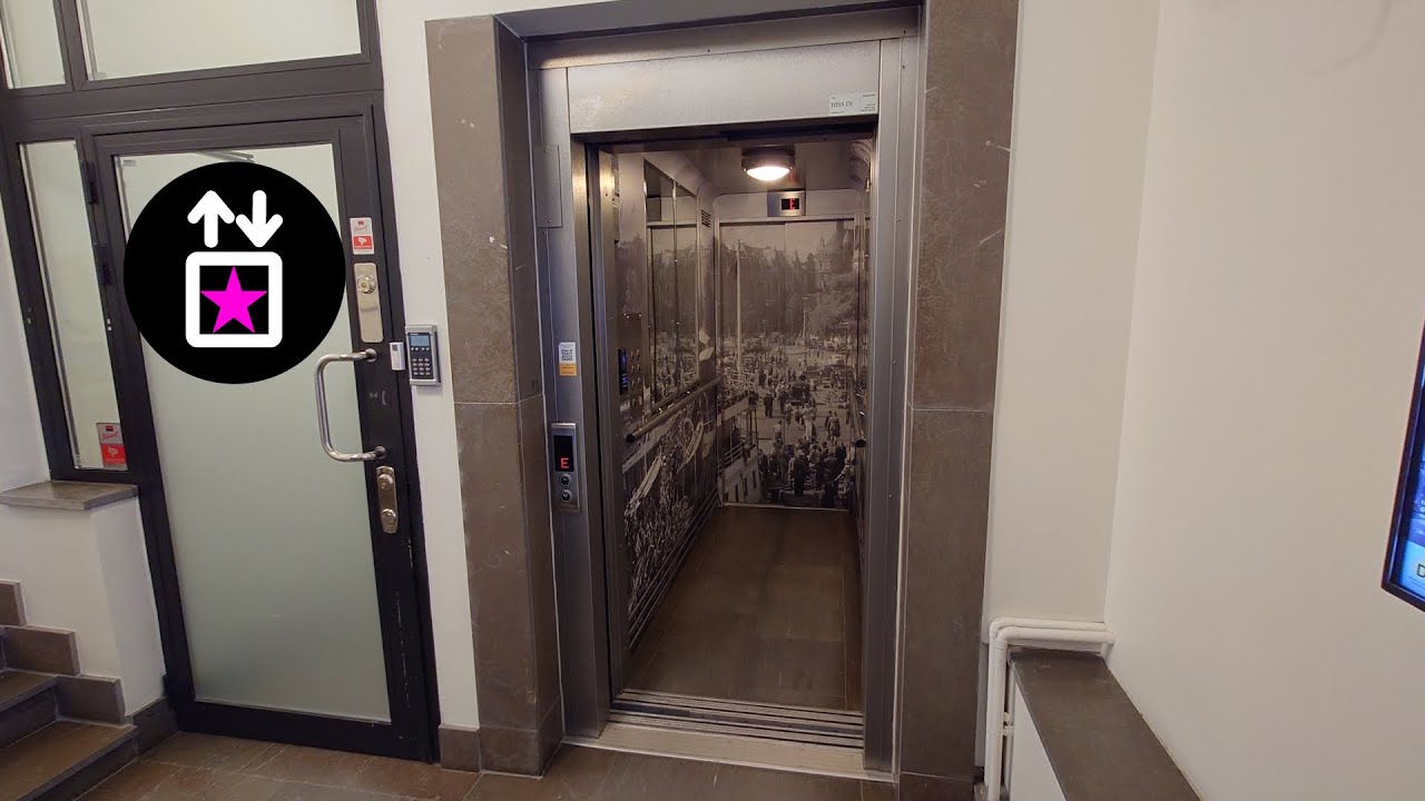 Stockholm, SWE: Modernised - ITK Traction Elevator at Garnisonen, Linnégatan 89D