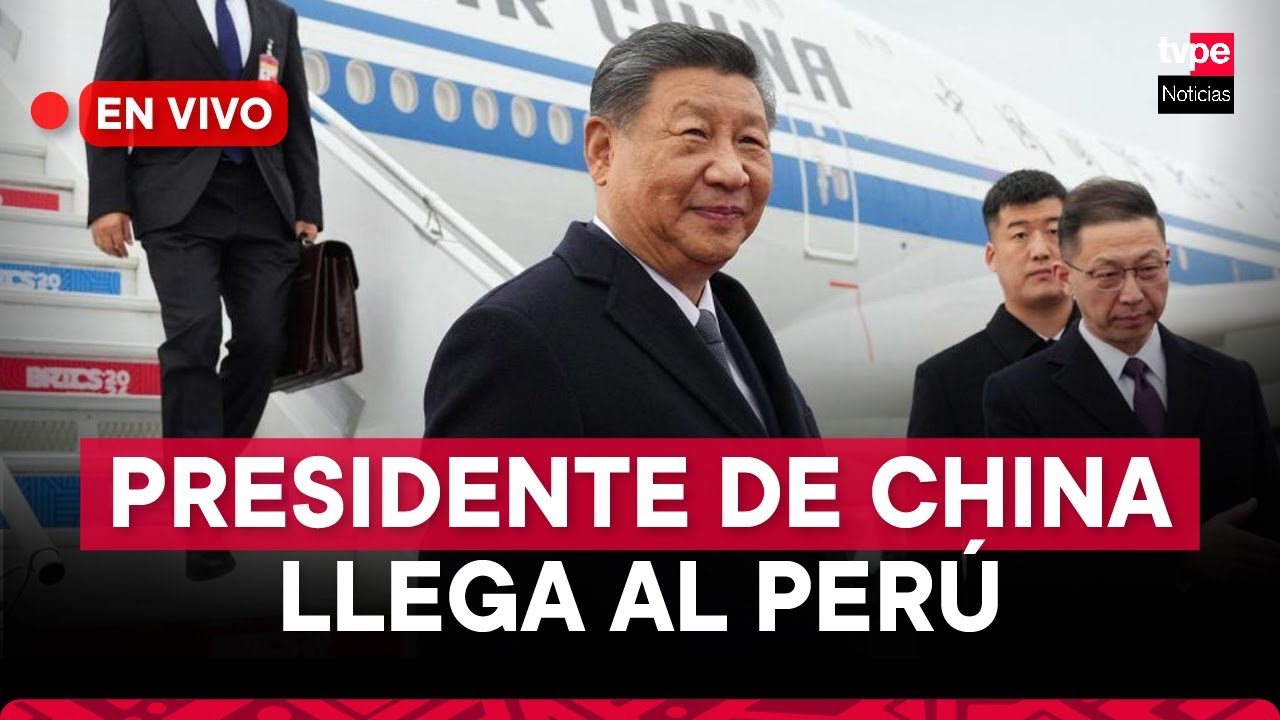 Presidente de China, Xi Jinping, llega al Perú para participar de APEC