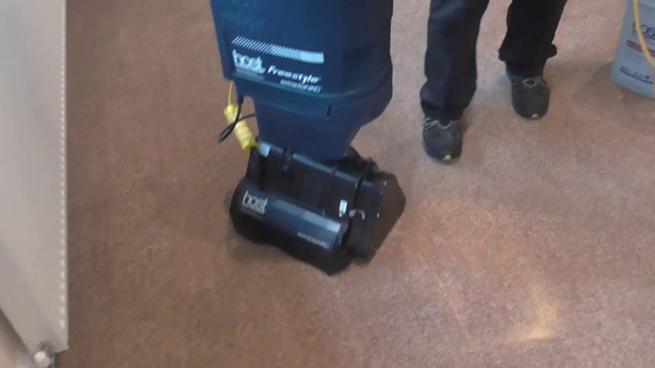 Host Dry Compound Carpet Cleaning in Action
