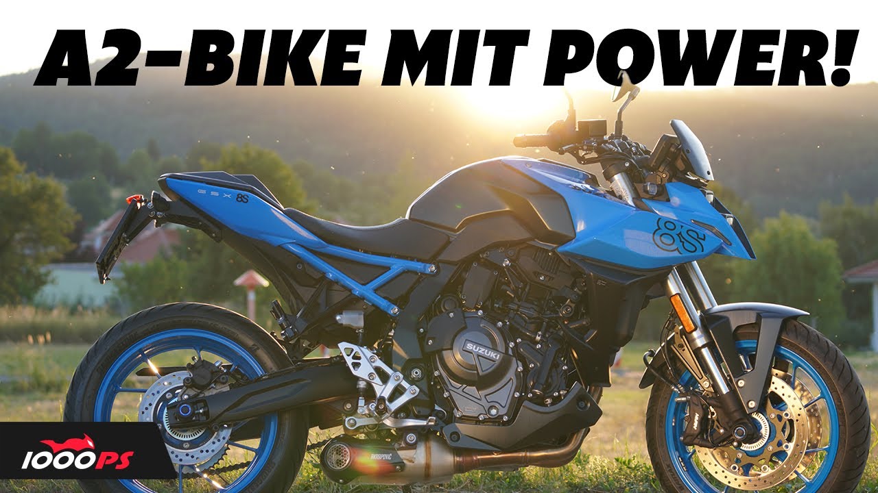 Der beste Motor f&uuml;r A2-Bikes? Suzuki GSX-8S mit Akrapovic am Pr&uuml;fstand!
