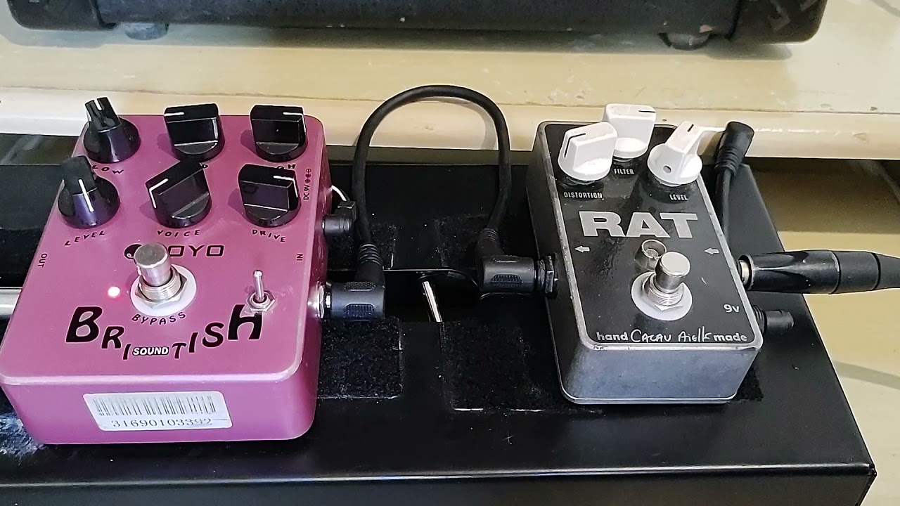 Preamp Joyo British Sound cab sim mod