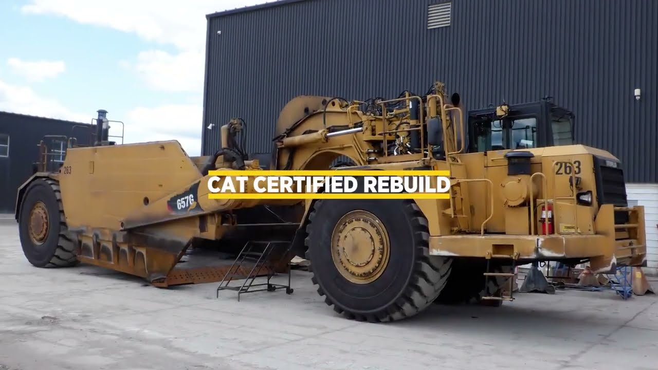 Cat Certified Rebuild (CCR) of a 657G Open Bowl by Toromont Cat