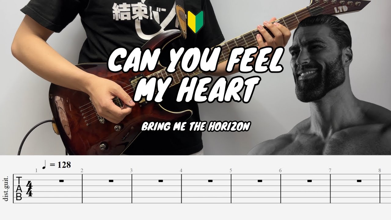 【TAB】🔰Can You Feel My Heart / Bring Me The Horizon | Electric Guitar