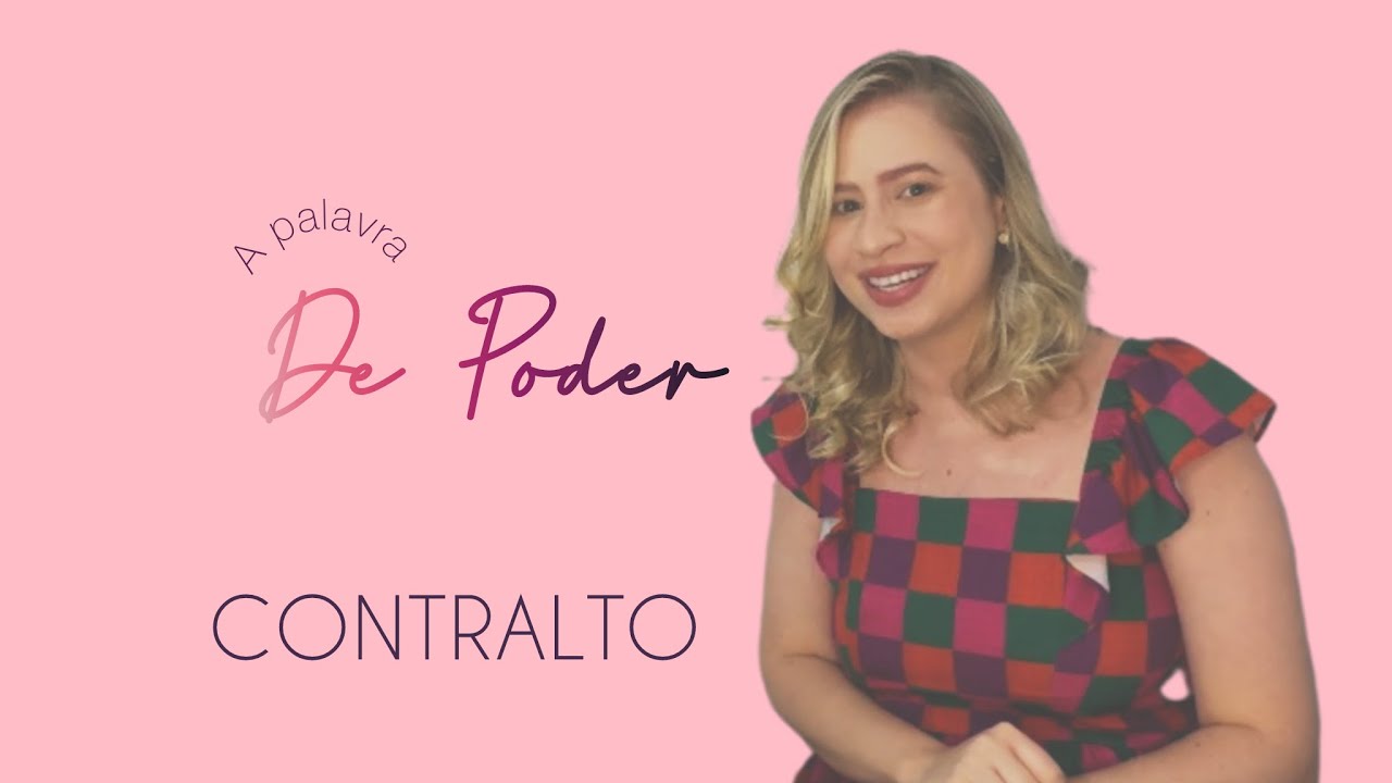 A palavra de poder - ICM - CONTRALTO