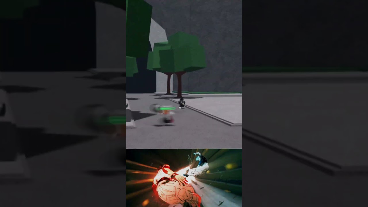 Hacker vs Hacker in The Strongest Battleground 💀 #roblox #tsb #shorts