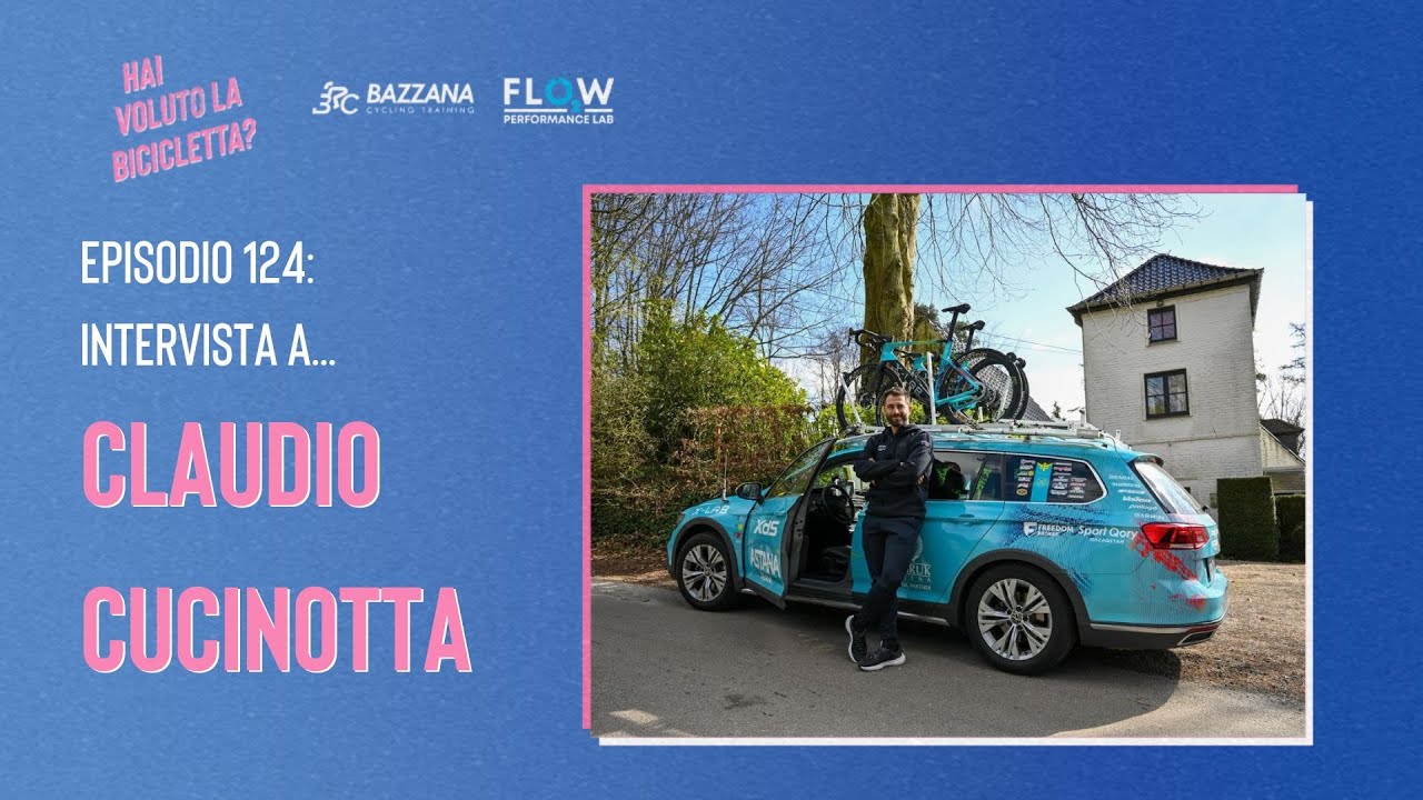 124. Claudio Cucinotta, performance coach del Team Astana