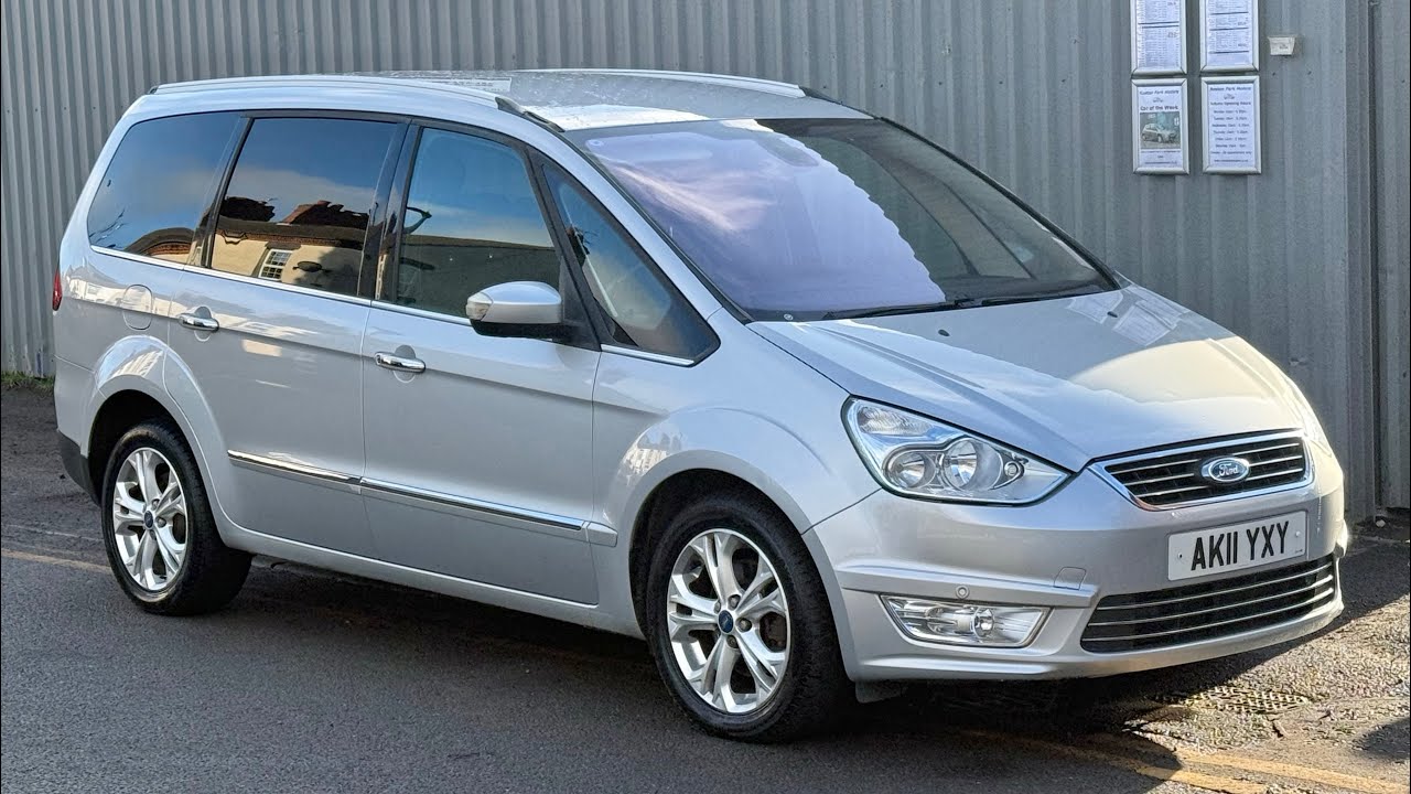 2011-11 FORD GALAXY 2.0 TDCi 140 Titanium 5dr - 7 seats - leather - for sale @rostonparkmotors 