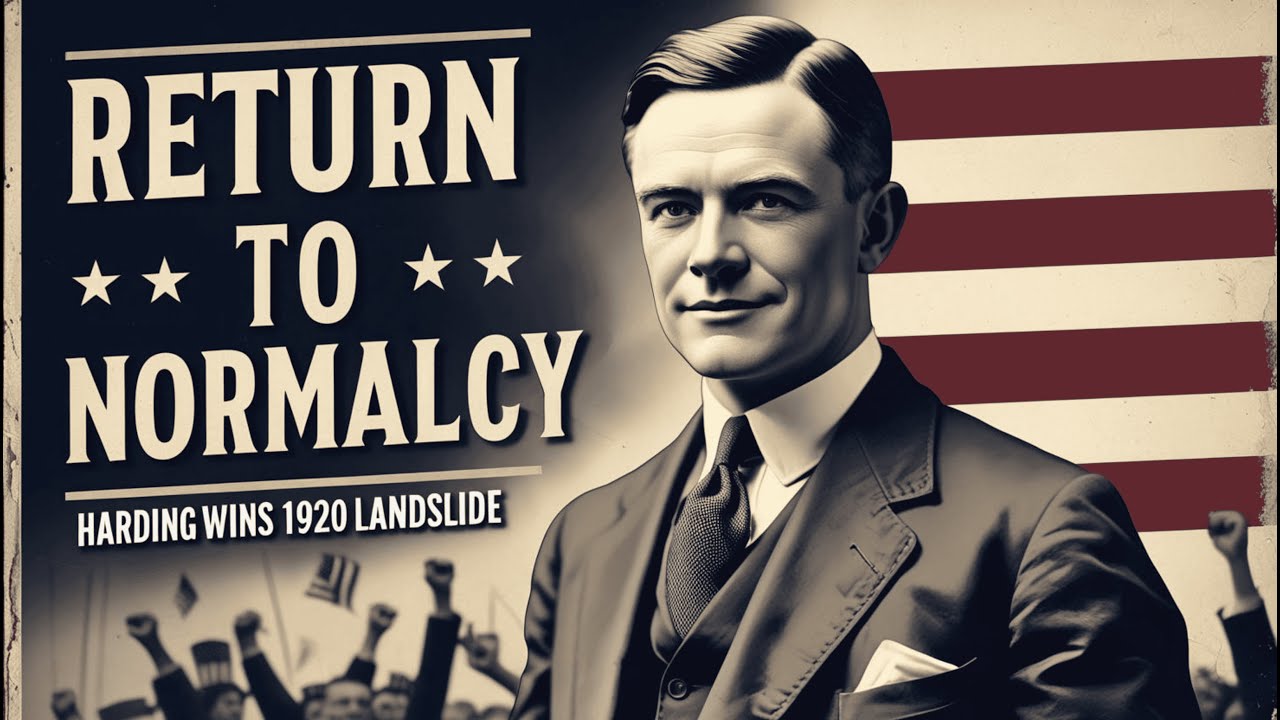 Warren G. Harding Wins 1920 Presidency on 