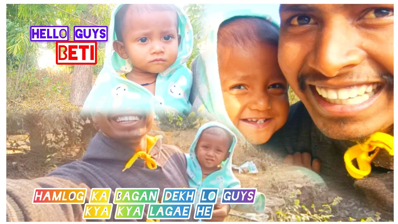 Beti k Sath Bagan Main Mini Vlog Hamlog kya kya Farming kiye he dekh lo 