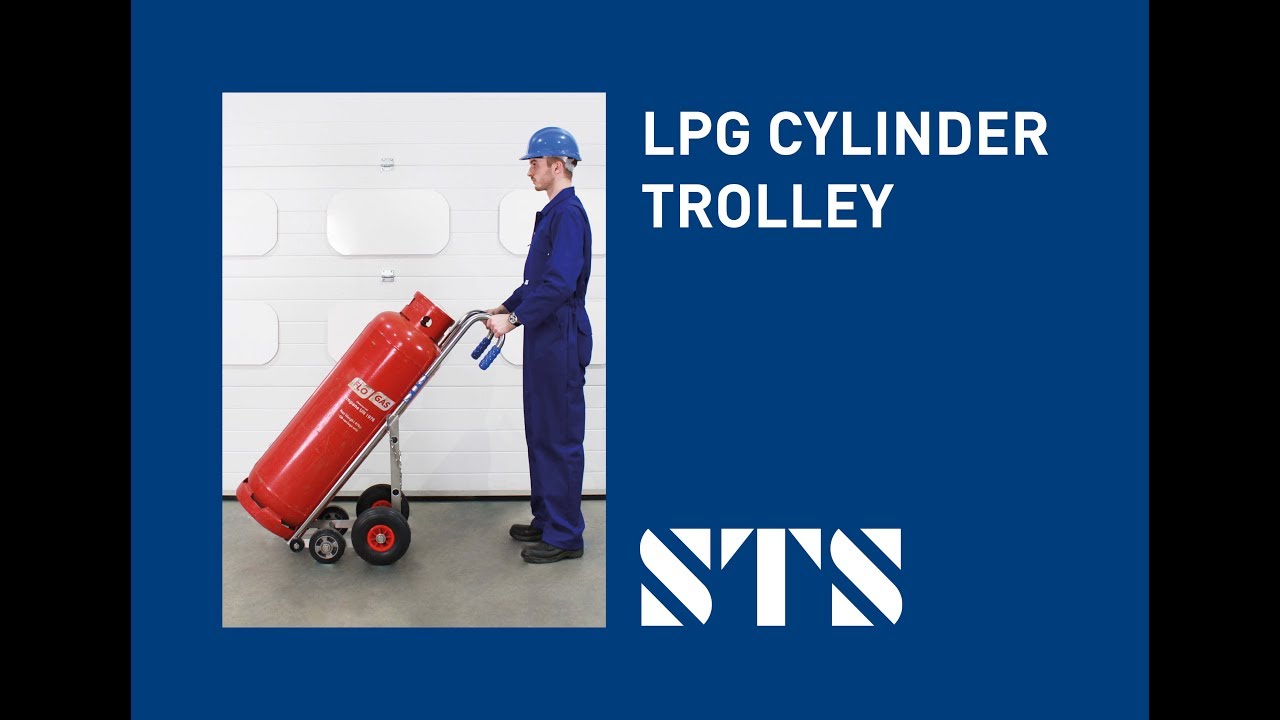 LPG Propane Gas Cylinder Trolley (Model: CTS03)