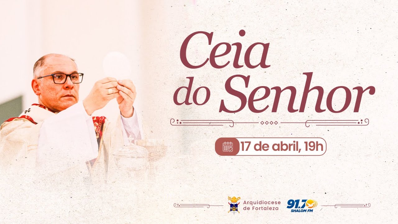 SANTA MISSA AO VIVO | QUINTA-FEIRA SANTA | DOM GREGÓRIO PAIXÃO, OBS