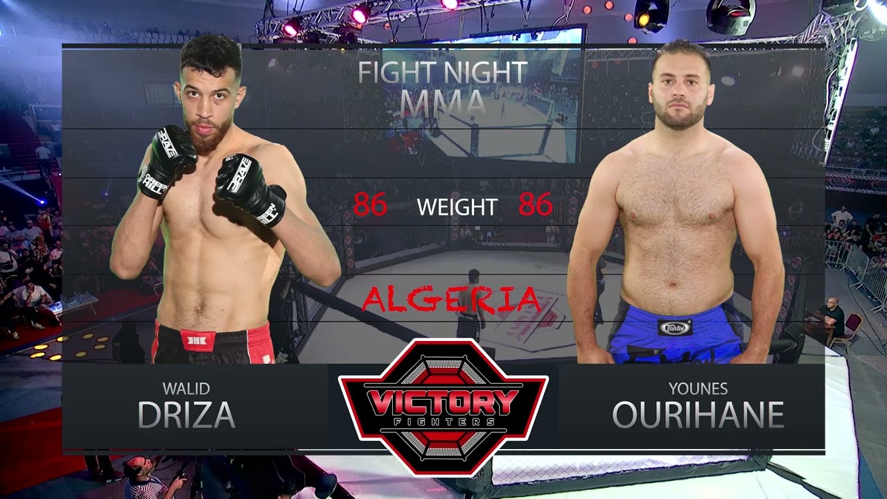 VICTORY FIGHTERS 001 COMBAT 04|YOUNES OURIHANEVS DRIZA WALID
