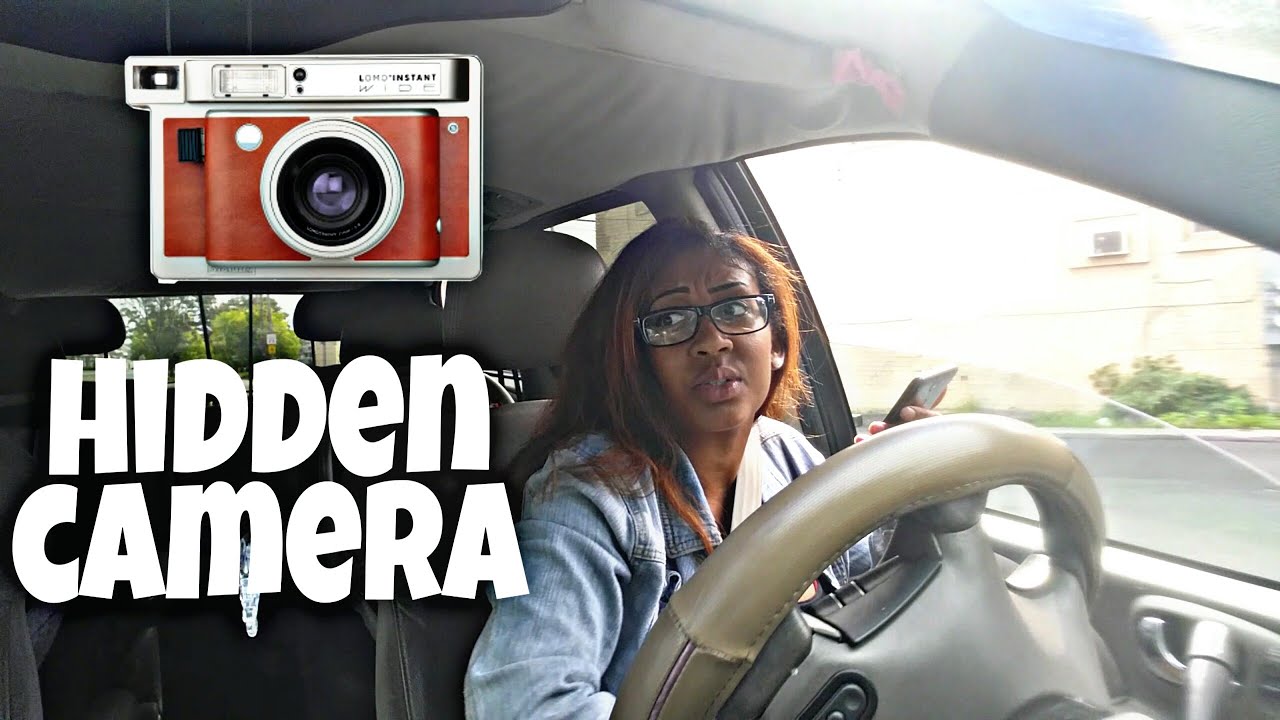 HIDDEN CAR CAMERA ON WIFE!!! (FUNNY)