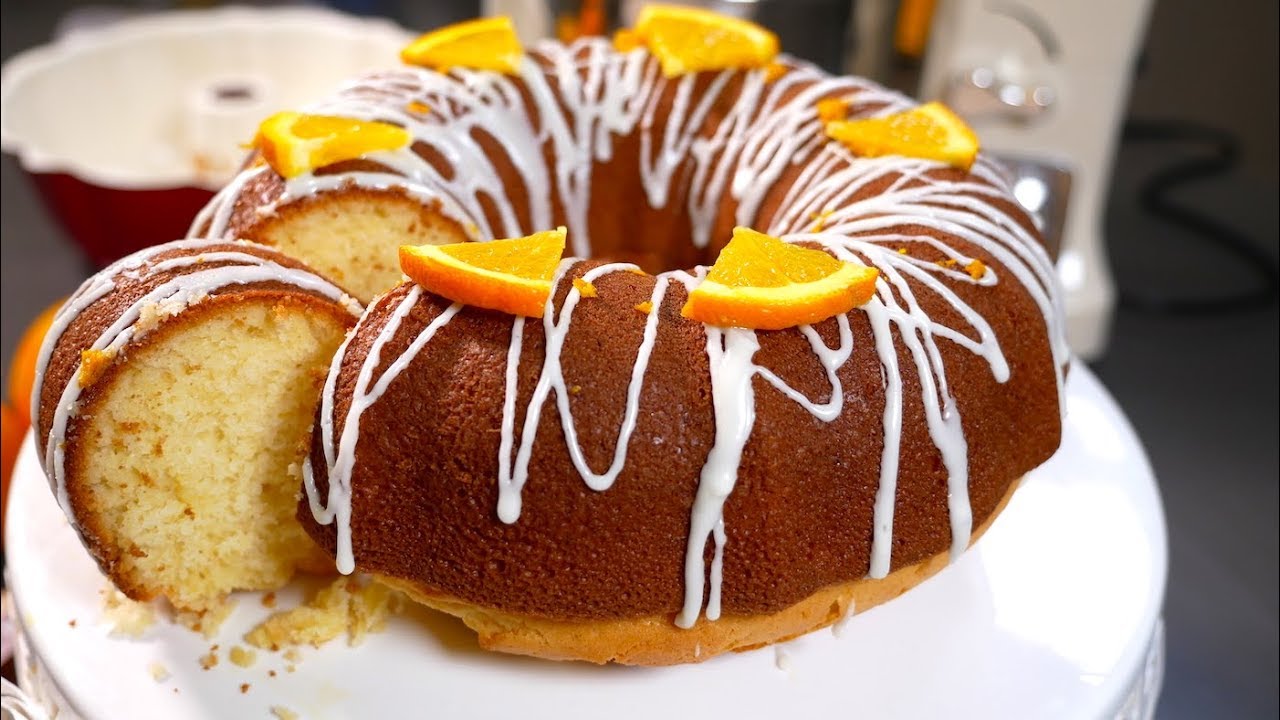 Pastel o Panqué de Naranja - Orange Cake (subs) - Mi Cocina Rápida