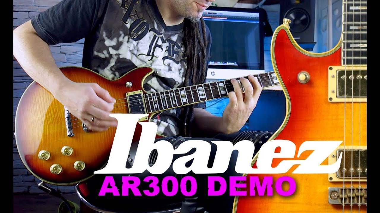 Ibanez AR300 (Made in Korea) rock demo