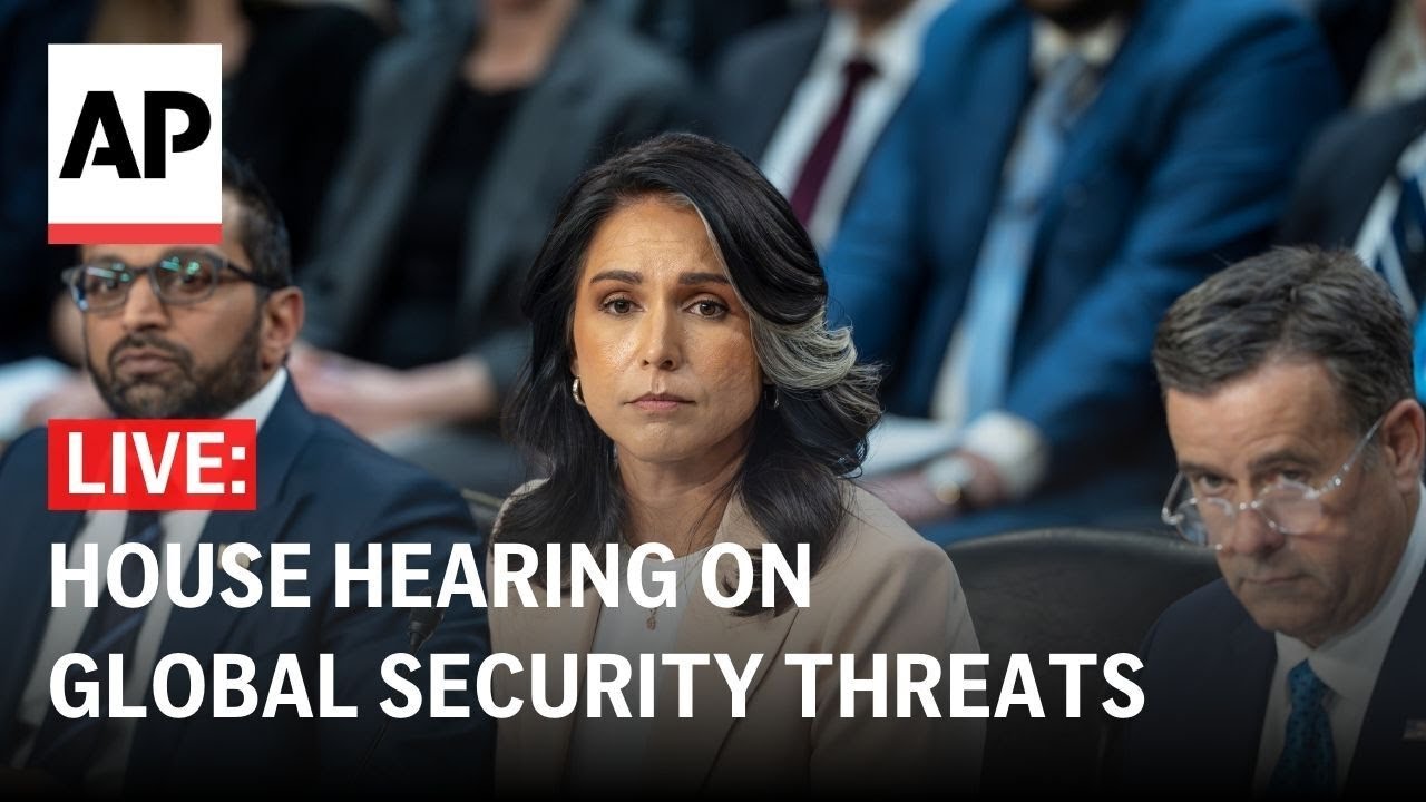 LIVE: House Intelligence Committee hearing on global security threats