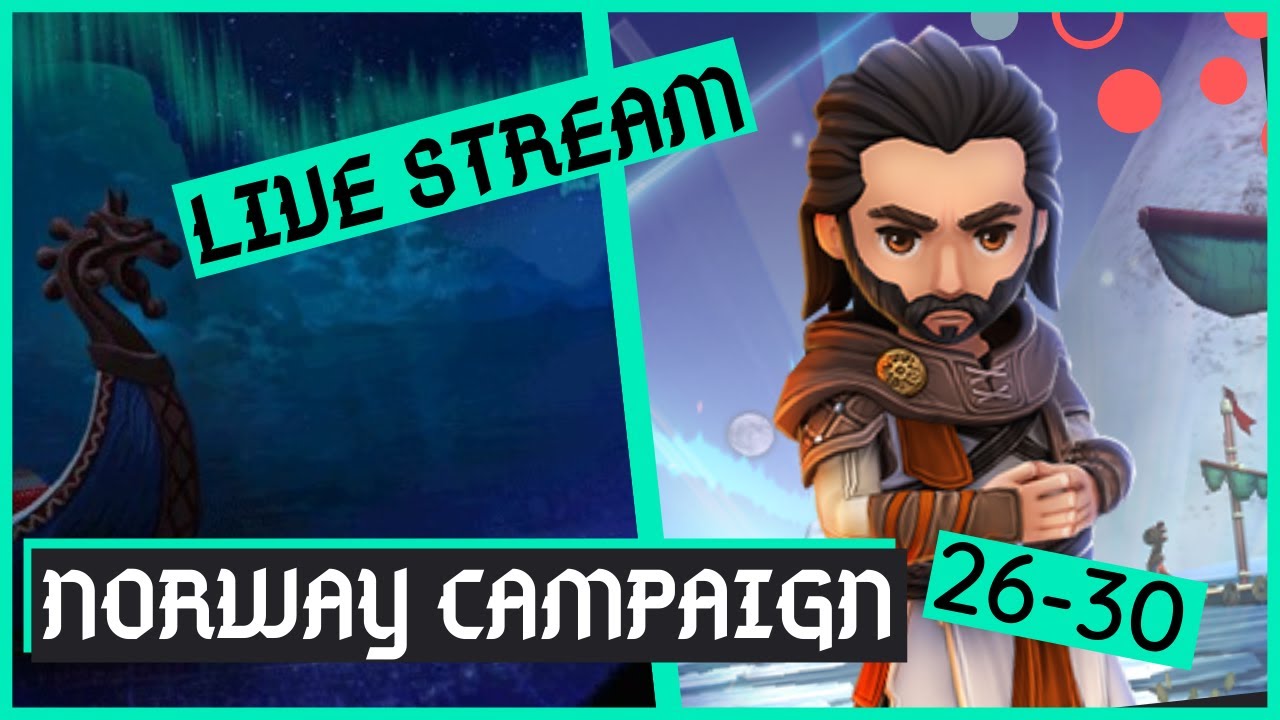NORWAY CAMPAIGN 26-30 & 5 STAR BASIM GAMEPLAY - Assassin's Creed Rebellion