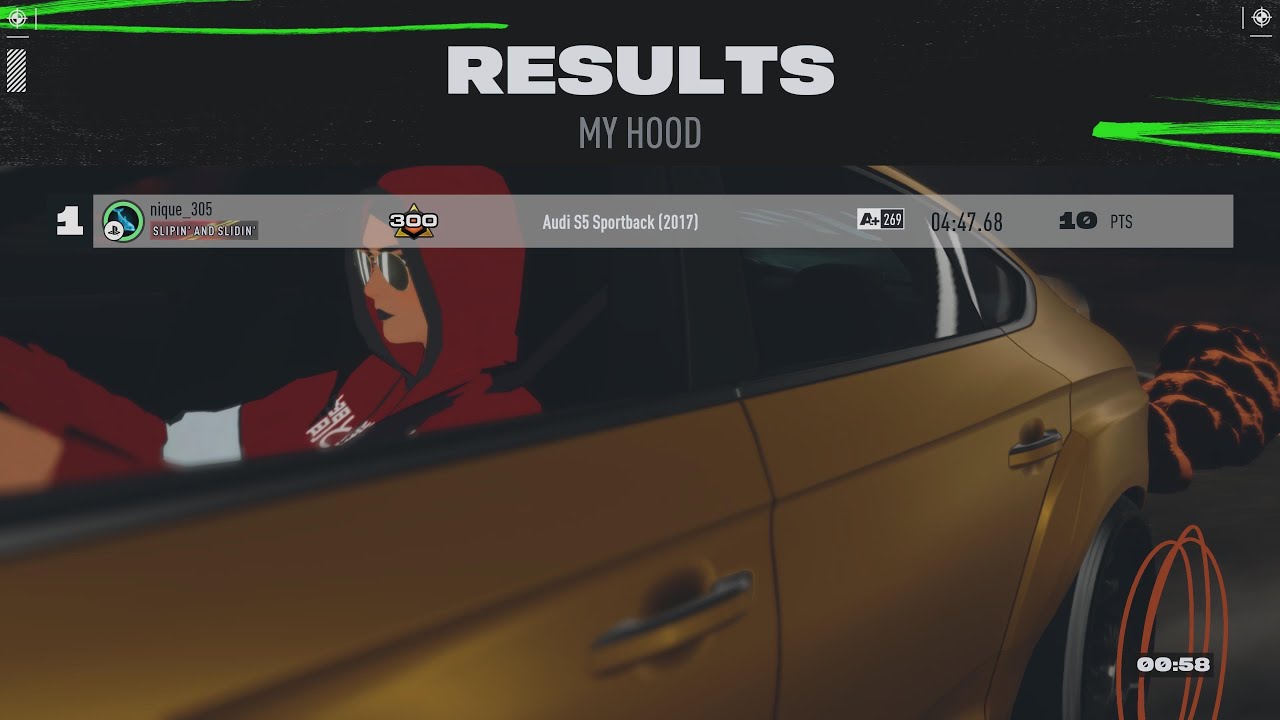 NFS Unbound - My Hood A+ Class 04:47:68