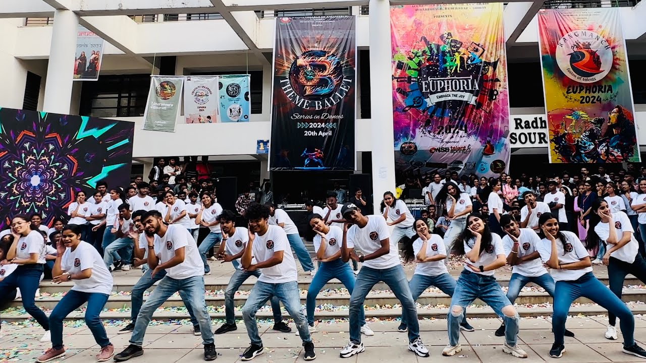 Logo Launch 2k24  ||Theme ballet2024|| Euphoria 2024|| Vasavi College of Engineering