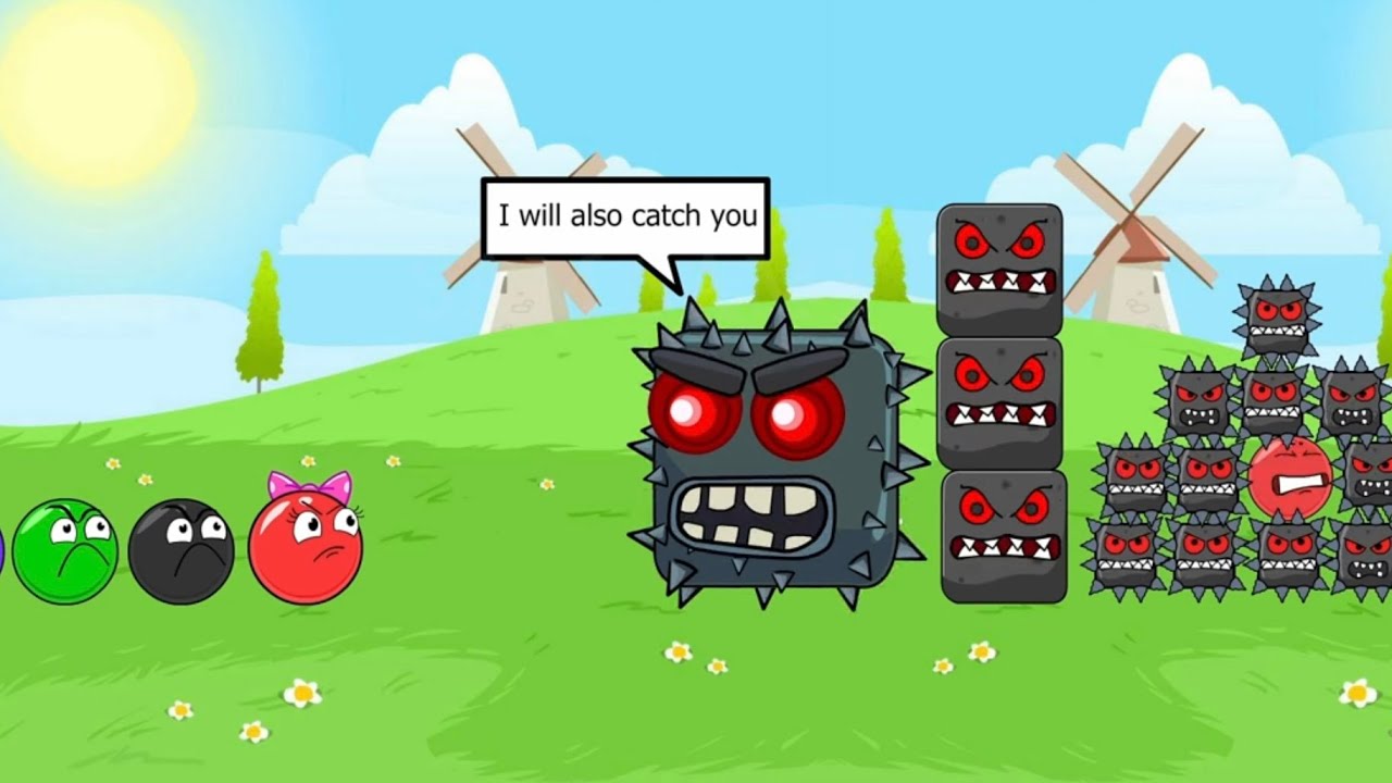 Red Ball 4 Animation Big War