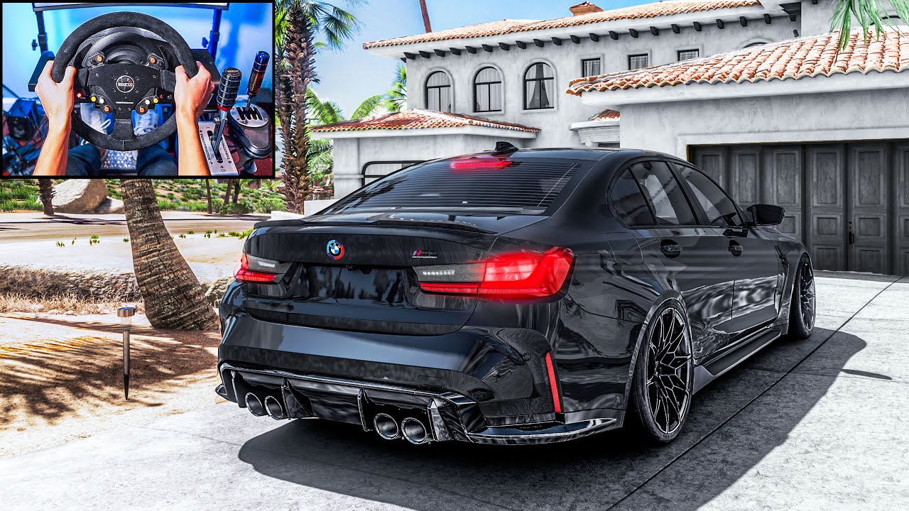 900HP BMW M3 G80 Competition - Forza Horizon 5 (Steering Wheel + Shifter) Gameplay