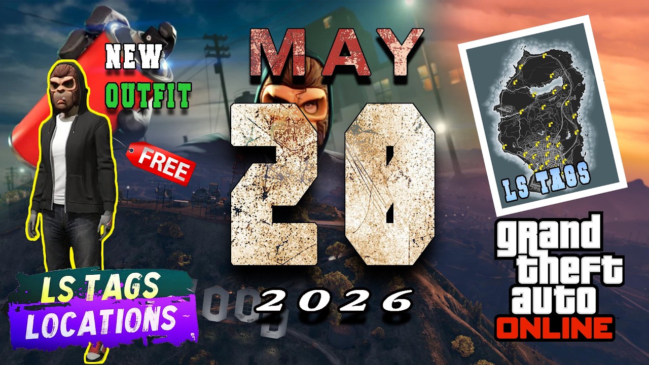 LS Tags Locations [May 20th] GTA Online 2026!!!