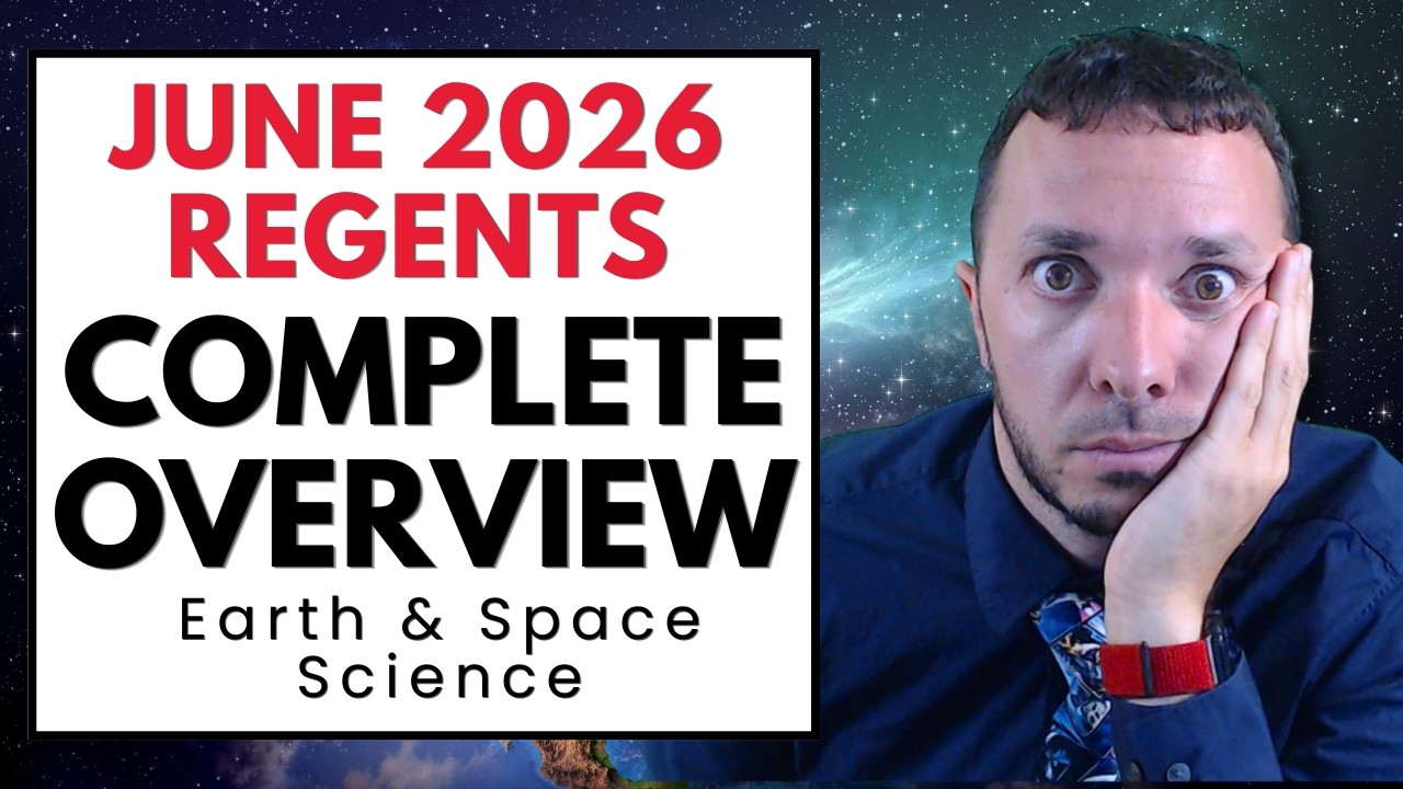 June 2026 NYSSLS Earth & Space Science Regents Exam | COMPLETE Walkthrough & Answer Explanations