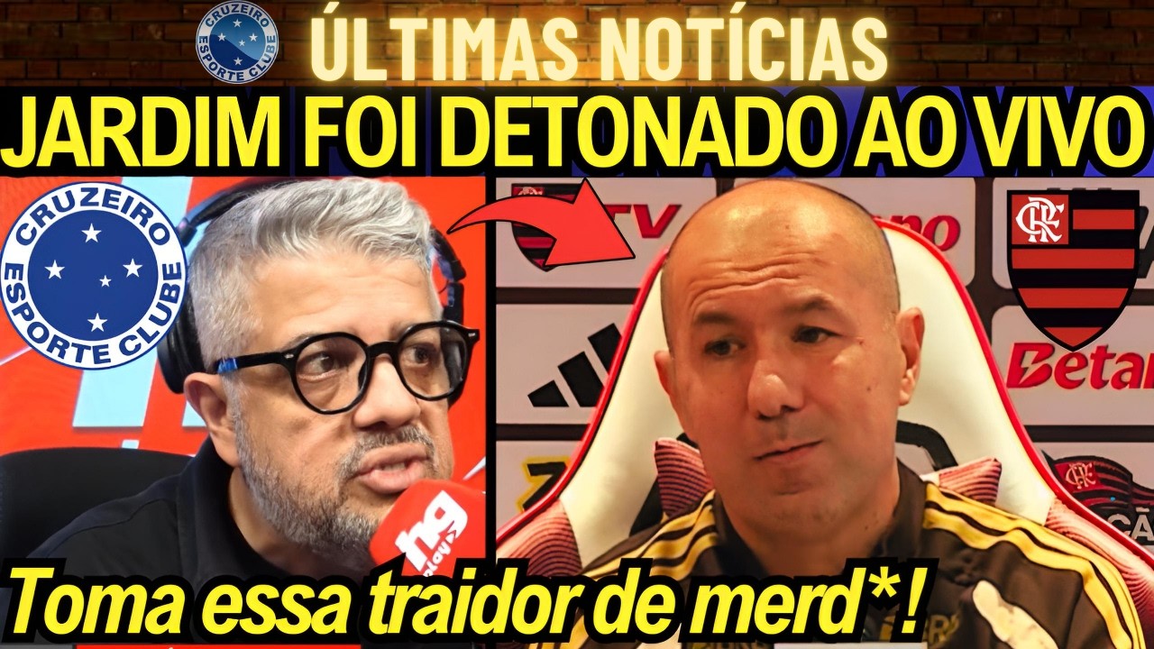 🦊A MÁSCARA CAIU! JORNALISTA JOGA NA CARA DE LEONARDO JARDIM AS MENTIRAS QUE ELE FALOU DO CRUZEIRO!