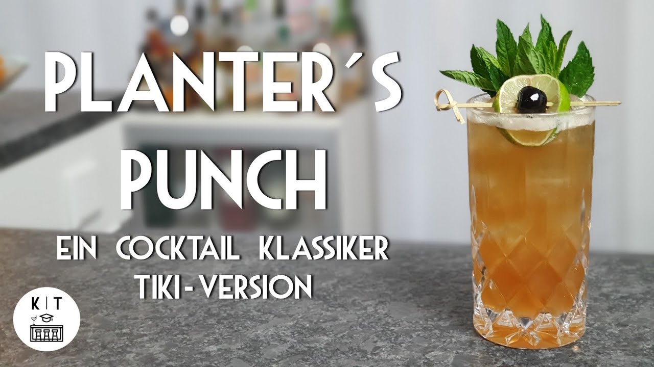 Planters Punch - Die Tiki-Version eines Cocktail Klassikers