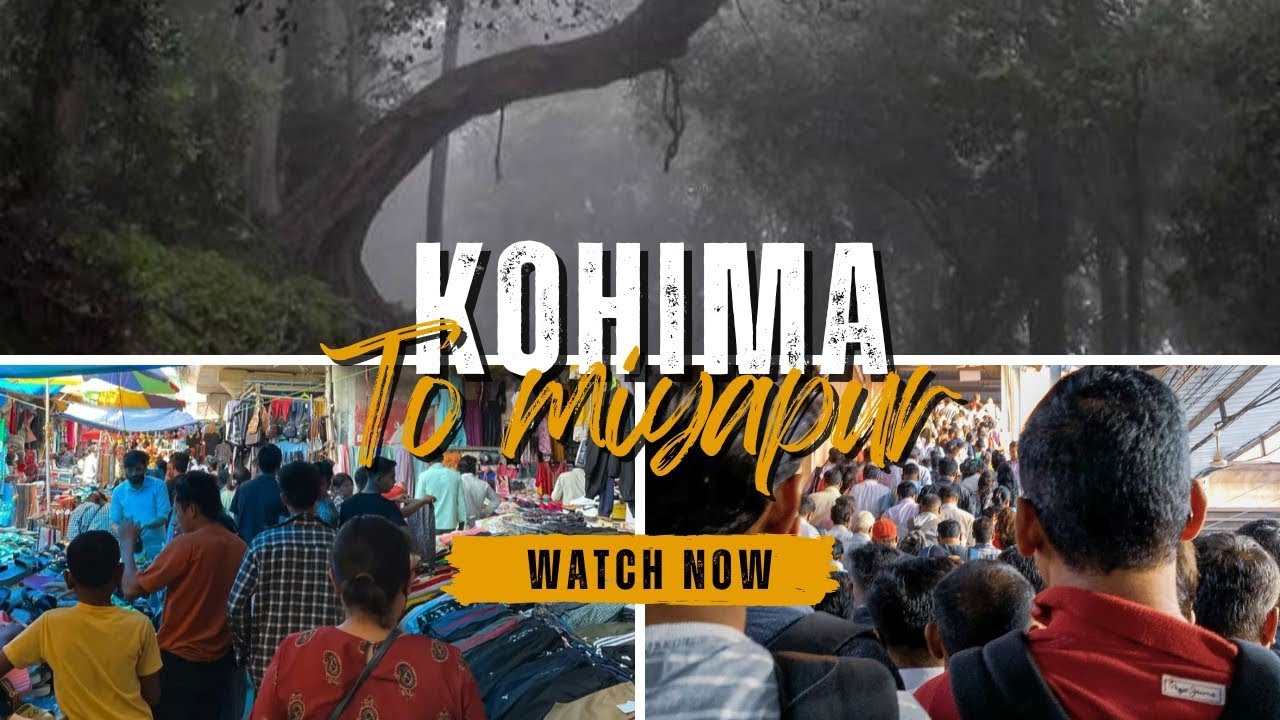 Kohima To Dimapur | Exploring The Biggest Market | @Uglypep